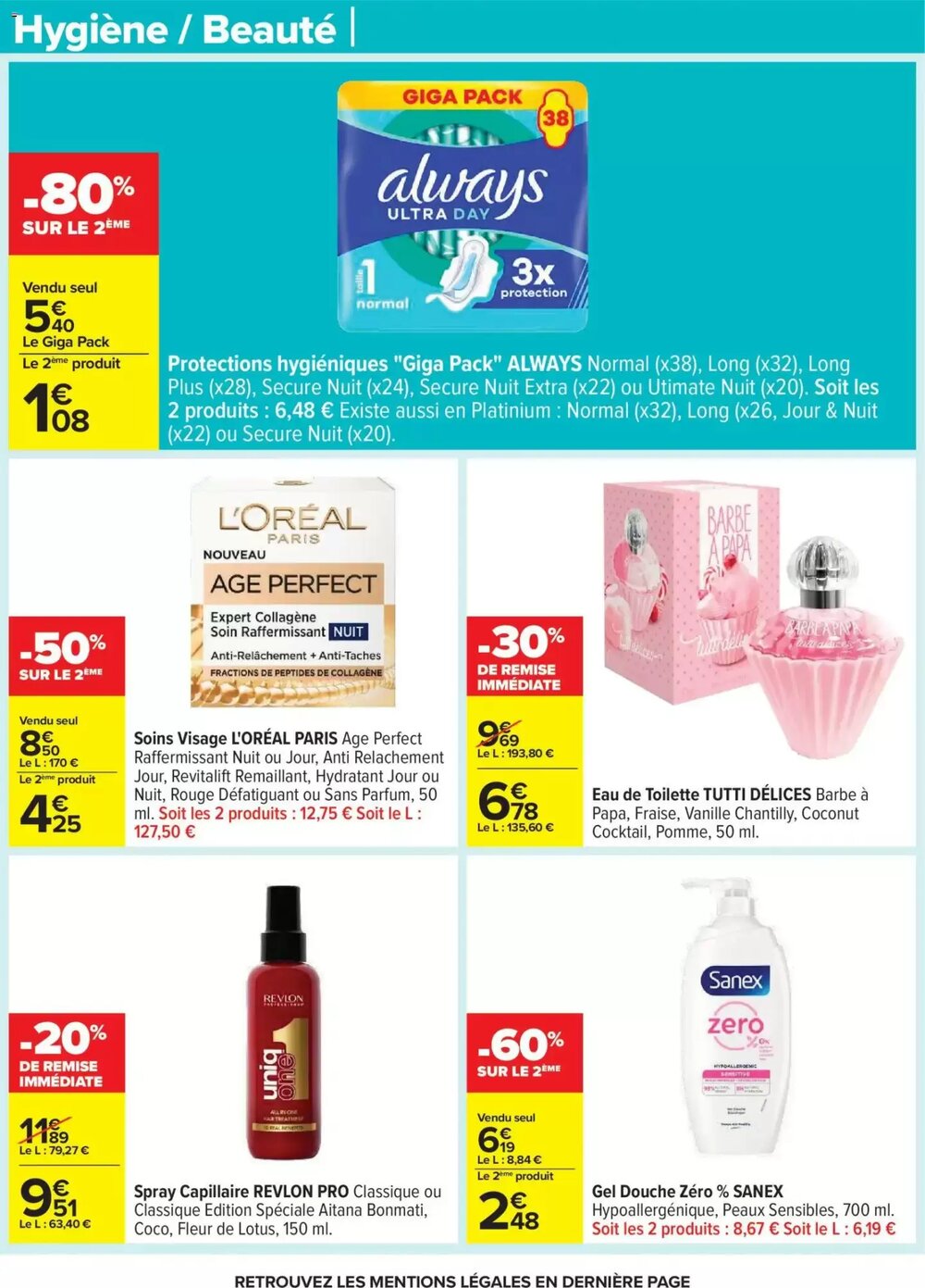 Prospectus promotionnel Carrefour valable à partir du 13/01/2026 - Page 58.