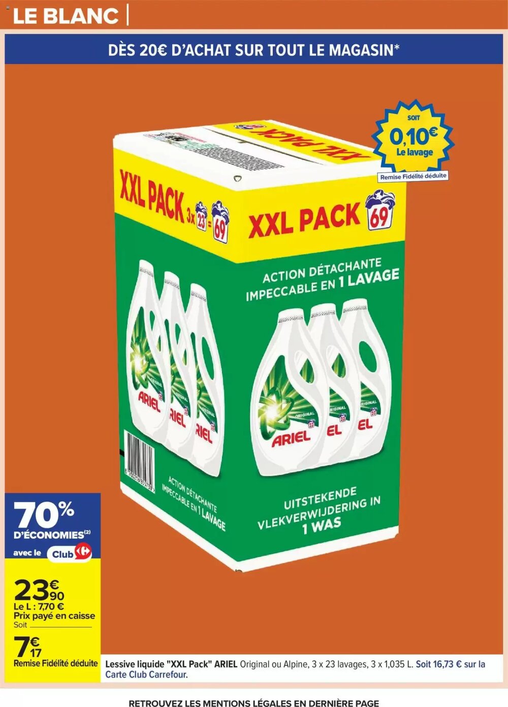 Prospectus promotionnel Carrefour valable à partir du 13/01/2026 - Page 62.