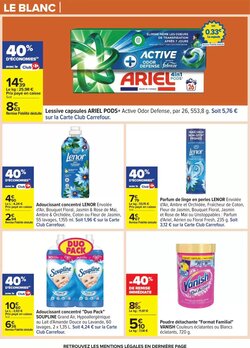 Prospectus promotionnel Carrefour valable à partir du 13/01/2026 - Page 63.