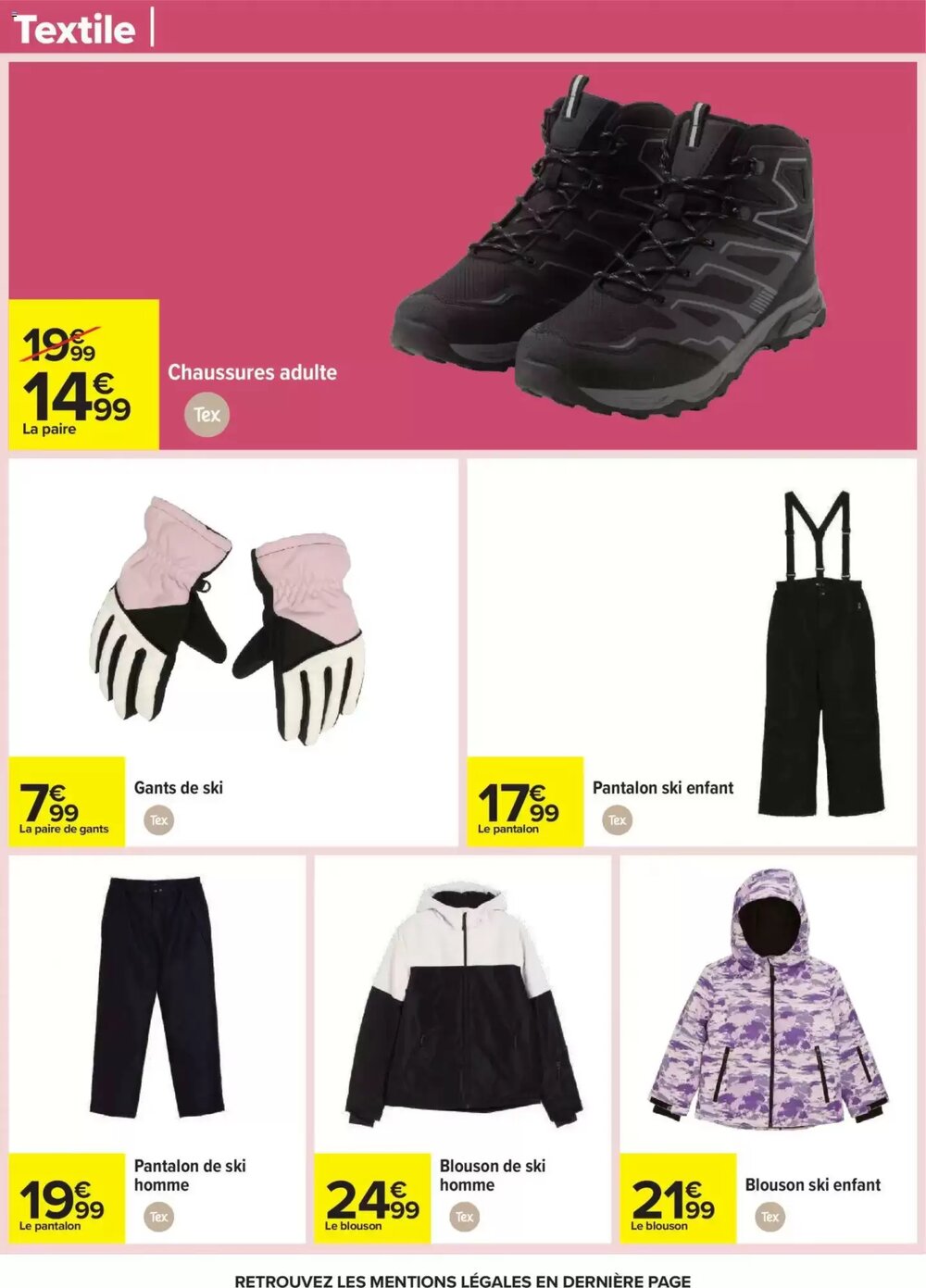 Prospectus promotionnel Carrefour valable à partir du 13/01/2026 - Page 72.