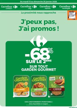 Prospectus promotionnel Carrefour valable à partir du 13/01/2026