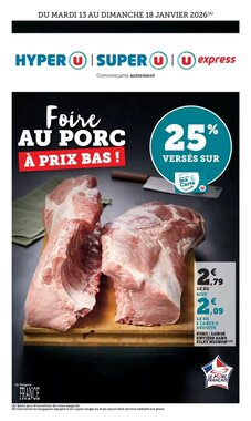 Prospectus promotionnel Hyper U valable à partir du 13/01/2026