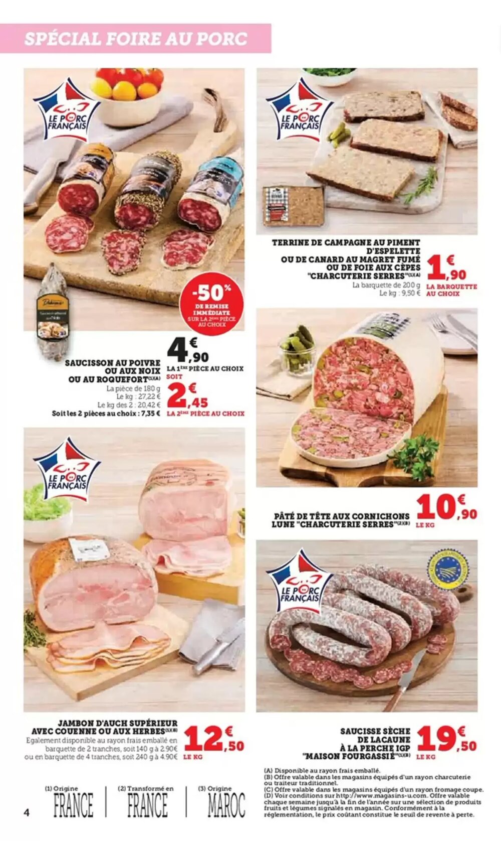 Prospectus promotionnel Hyper U valable à partir du 13/01/2026 - Page 4.