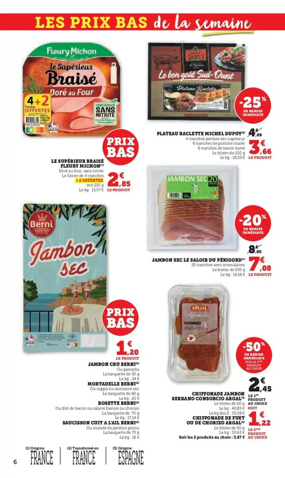 Prospectus promotionnel Hyper U valable à partir du 13/01/2026 - Page 6.