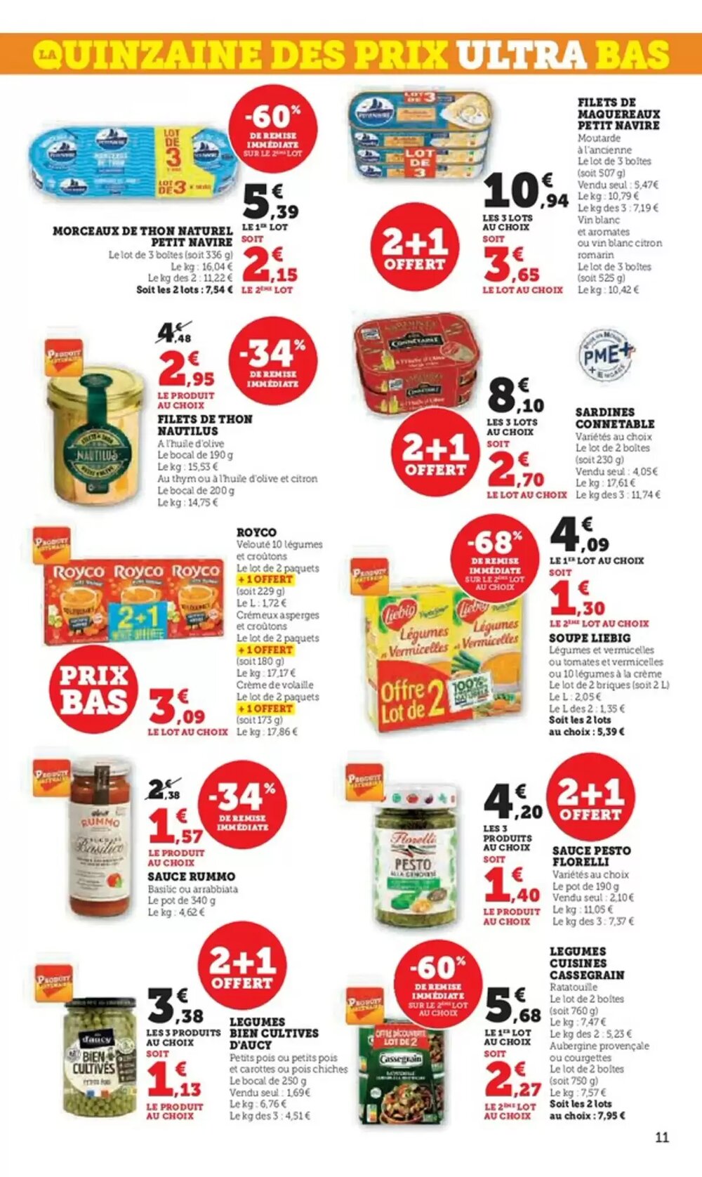 Prospectus promotionnel Hyper U valable à partir du 13/01/2026 - Page 11.