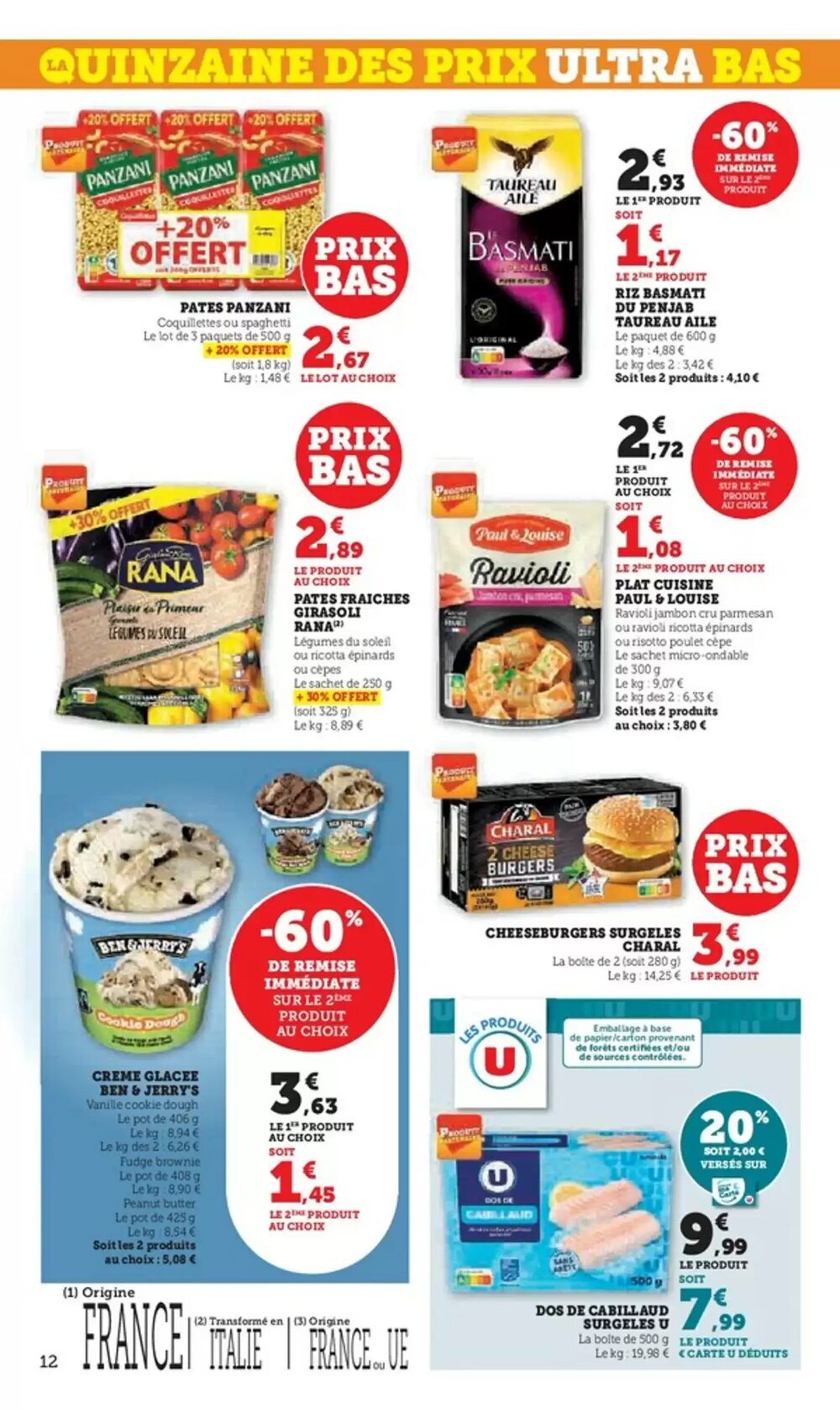 Prospectus promotionnel Hyper U valable à partir du 13/01/2026 - Page 12.