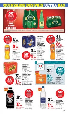 Prospectus promotionnel Hyper U valable à partir du 13/01/2026 - Page 15.