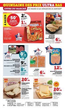 Prospectus promotionnel Hyper U valable à partir du 13/01/2026 - Page 24.