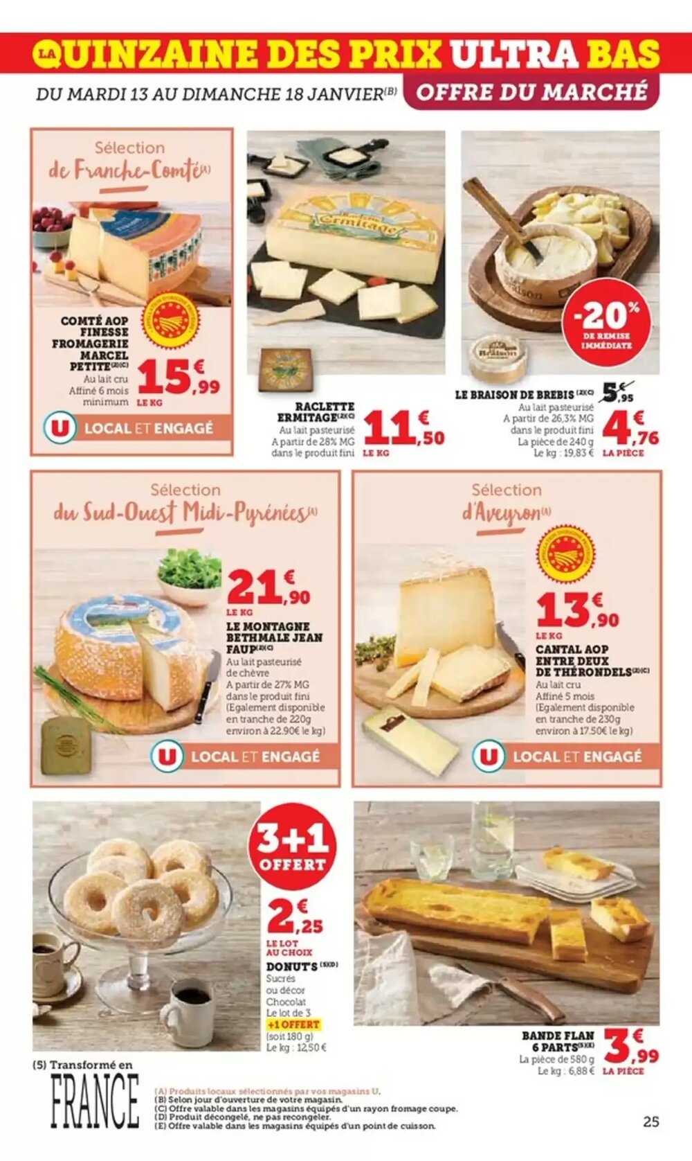 Prospectus promotionnel Hyper U valable à partir du 13/01/2026 - Page 25.