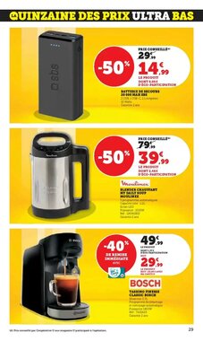 Prospectus promotionnel Hyper U valable à partir du 13/01/2026 - Page 29.