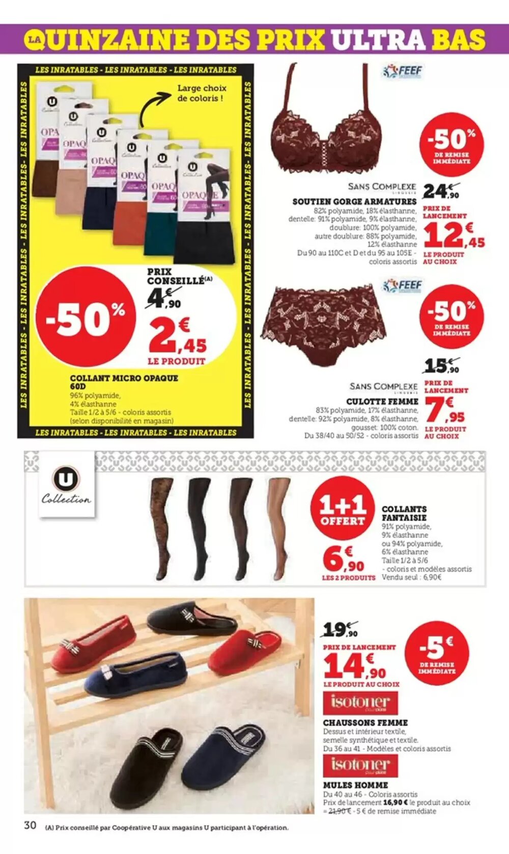 Prospectus promotionnel Hyper U valable à partir du 13/01/2026 - Page 30.