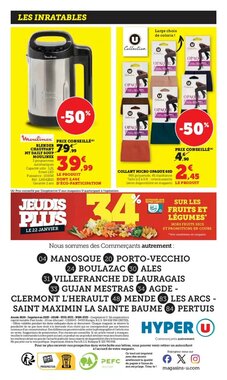 Prospectus promotionnel Hyper U valable à partir du 13/01/2026 - Page 32.