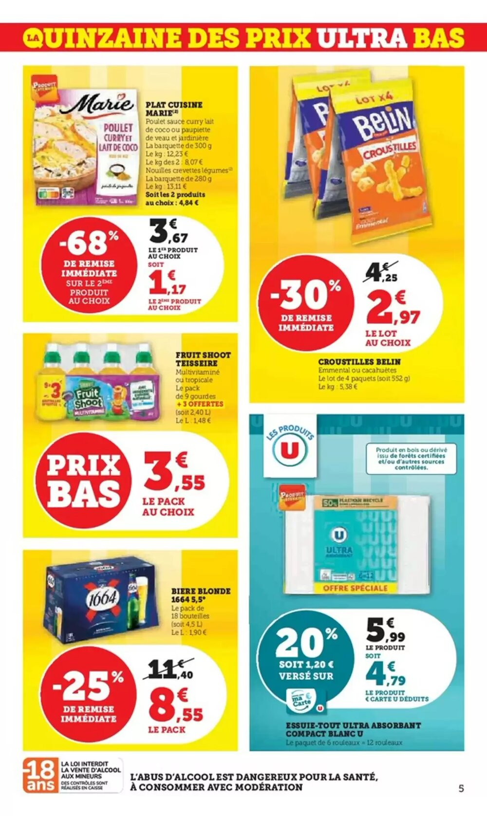 Prospectus promotionnel Hyper U valable à partir du 13/01/2026 - Page 5.