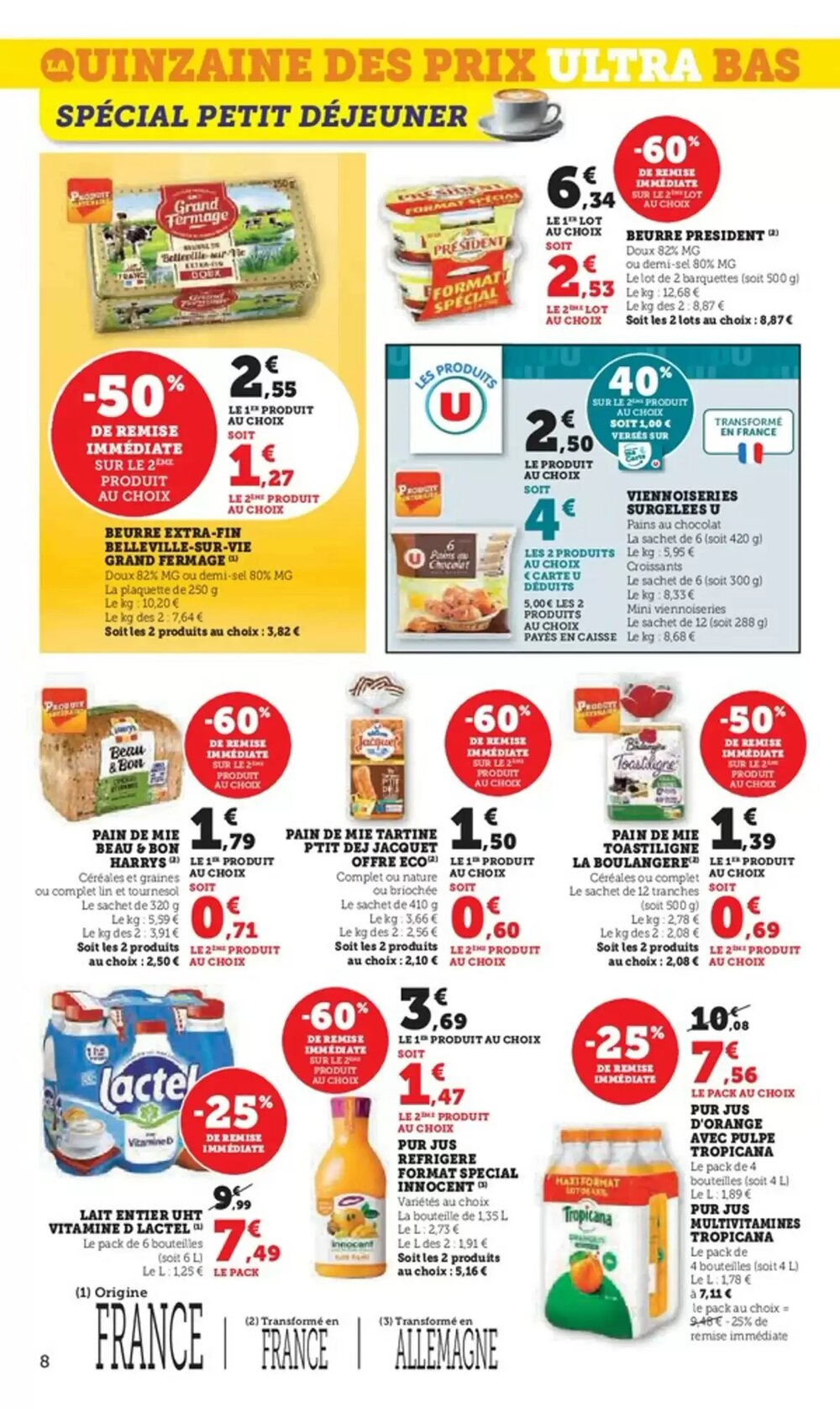 Prospectus promotionnel Hyper U valable à partir du 13/01/2026 - Page 8.