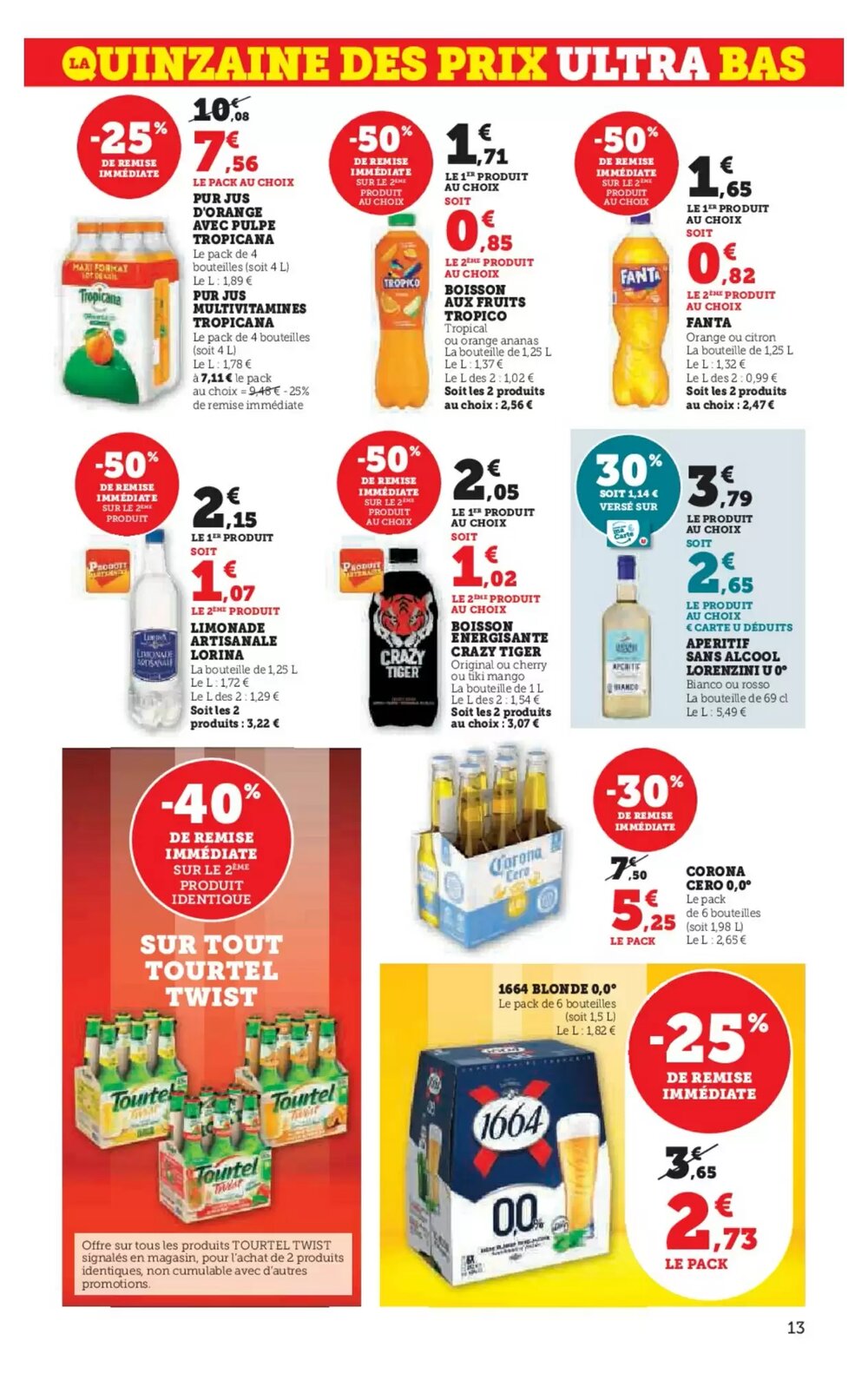 Prospectus promotionnel Super U valable à partir du 13/01/2026 - Page 13.