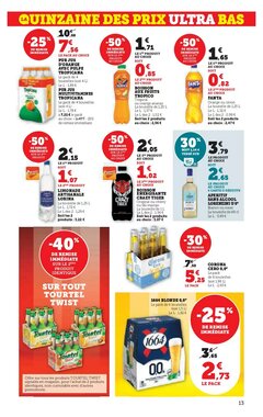 Prospectus promotionnel Super U valable à partir du 13/01/2026 - Page 13.