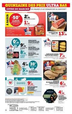 Prospectus promotionnel Super U valable à partir du 13/01/2026 - Page 18.
