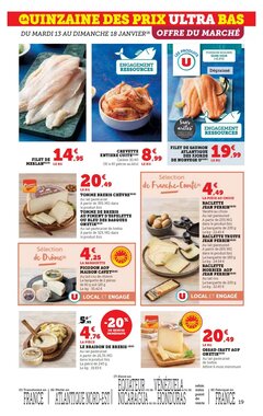 Prospectus promotionnel Super U valable à partir du 13/01/2026 - Page 19.