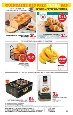 Prospectus promotionnel Super U valable à partir du 13/01/2026 - Page 21.