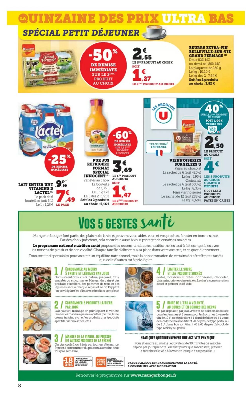 Prospectus promotionnel Super U valable à partir du 13/01/2026 - Page 8.