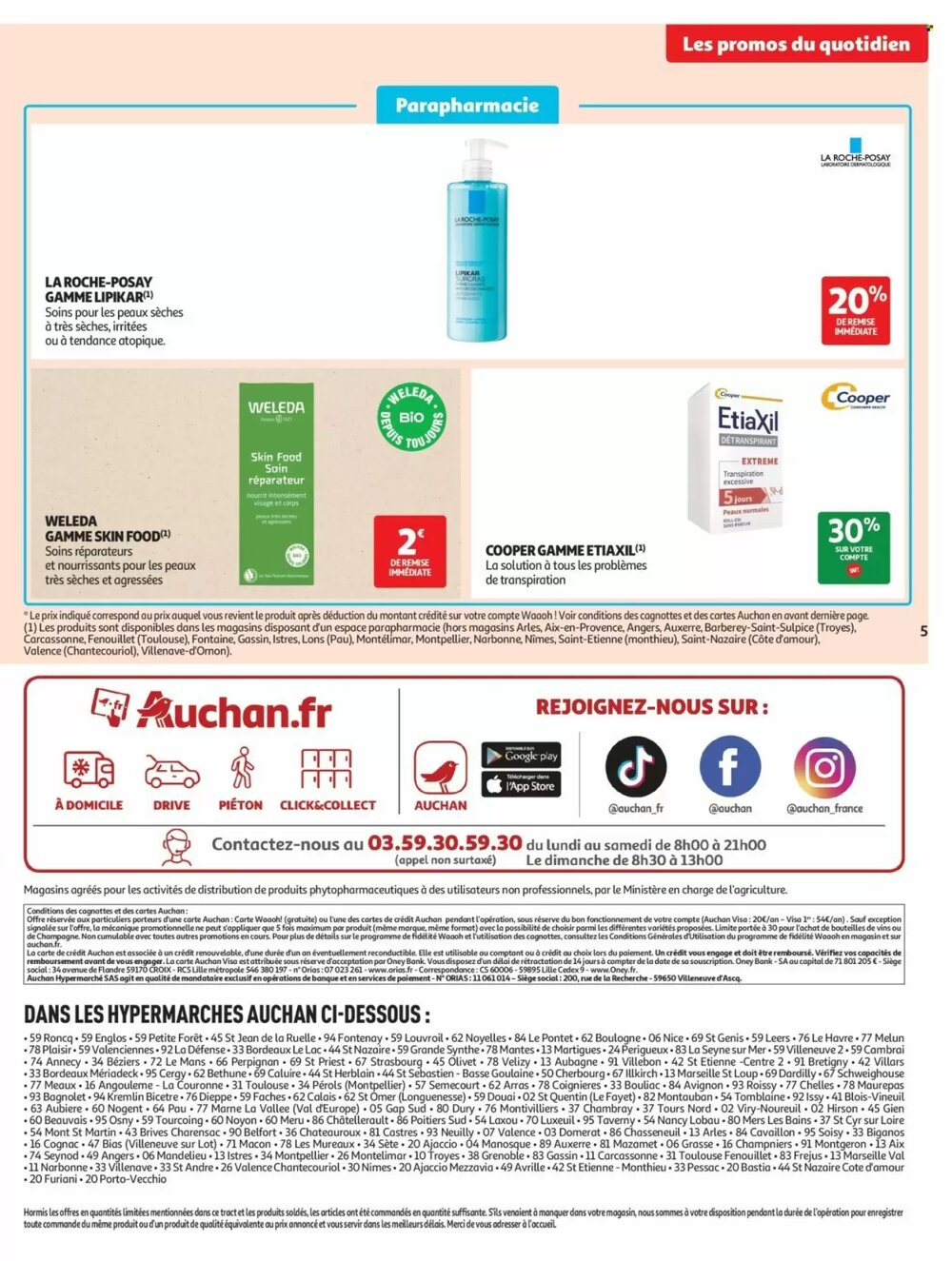 Prospectus promotionnel Auchan valable à partir du 13/01/2026 - Page 5.