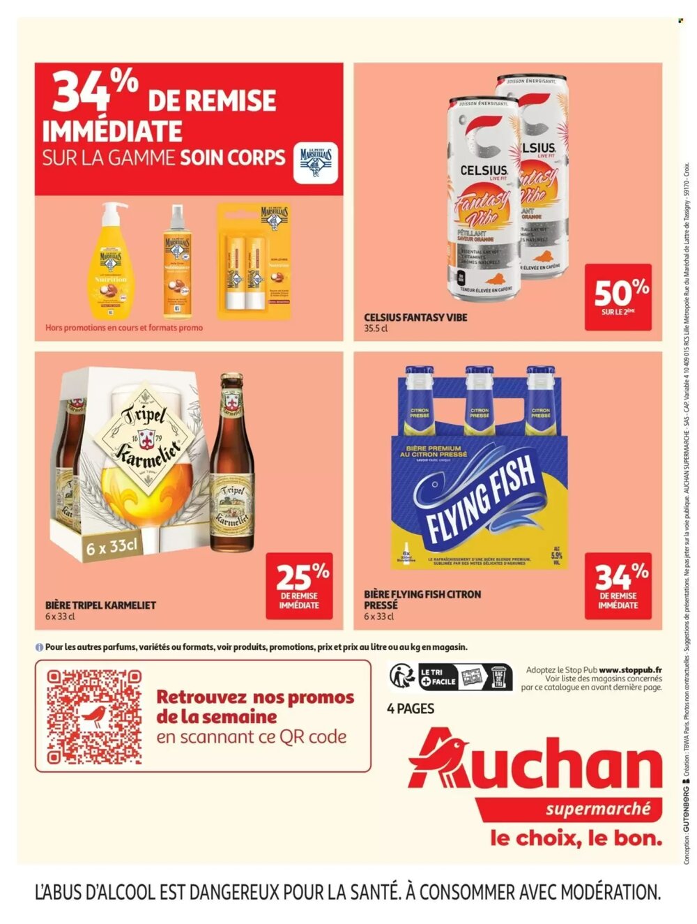 Prospectus promotionnel Auchan valable à partir du 13/01/2026 - Page 4.