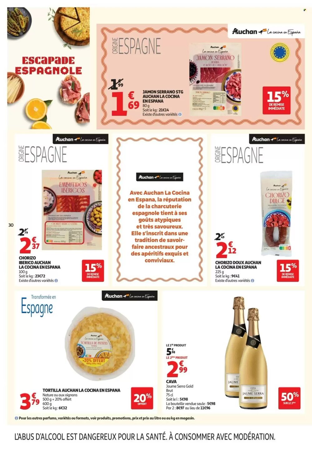Prospectus promotionnel Auchan valable à partir du 13/01/2026 - Page 30.