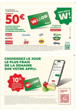 Prospectus promotionnel Auchan valable à partir du 13/01/2026 - Page 35.