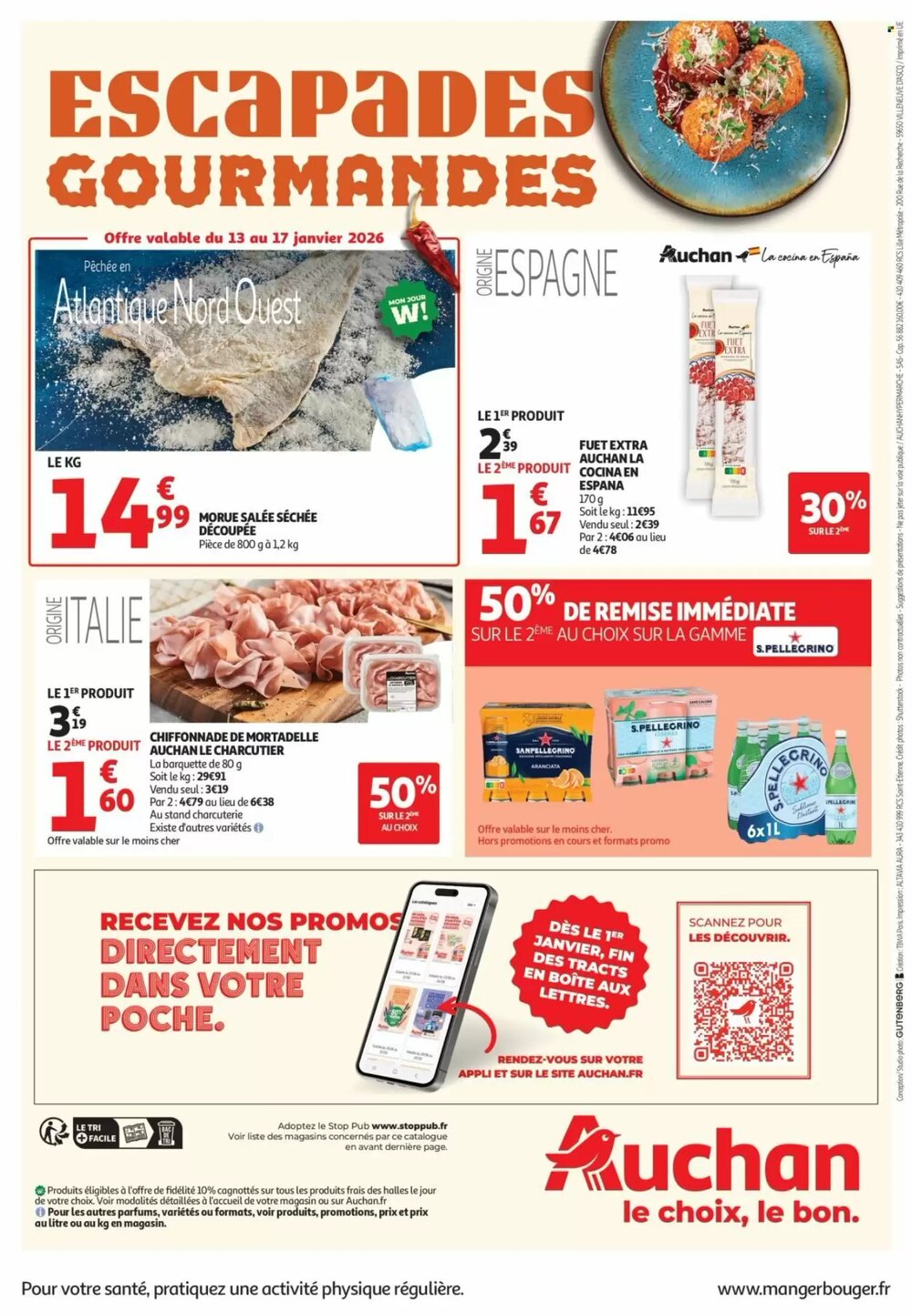 Prospectus promotionnel Auchan valable à partir du 13/01/2026 - Page 46.