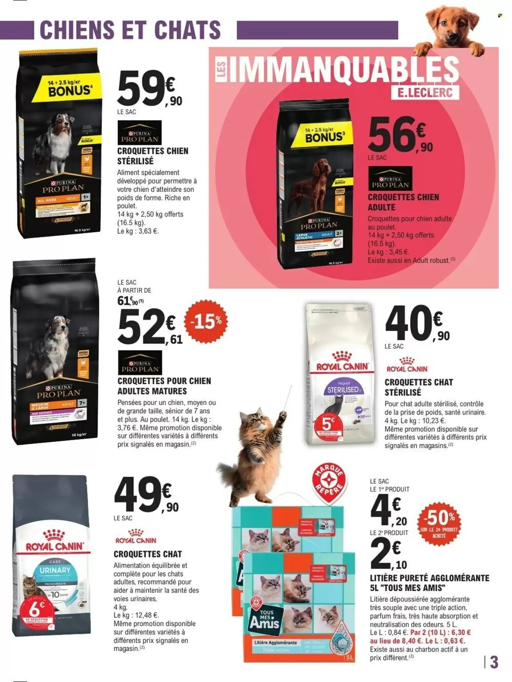 Prospectus promotionnel E.Leclerc valable à partir du 13/01/2026 - Page 3.