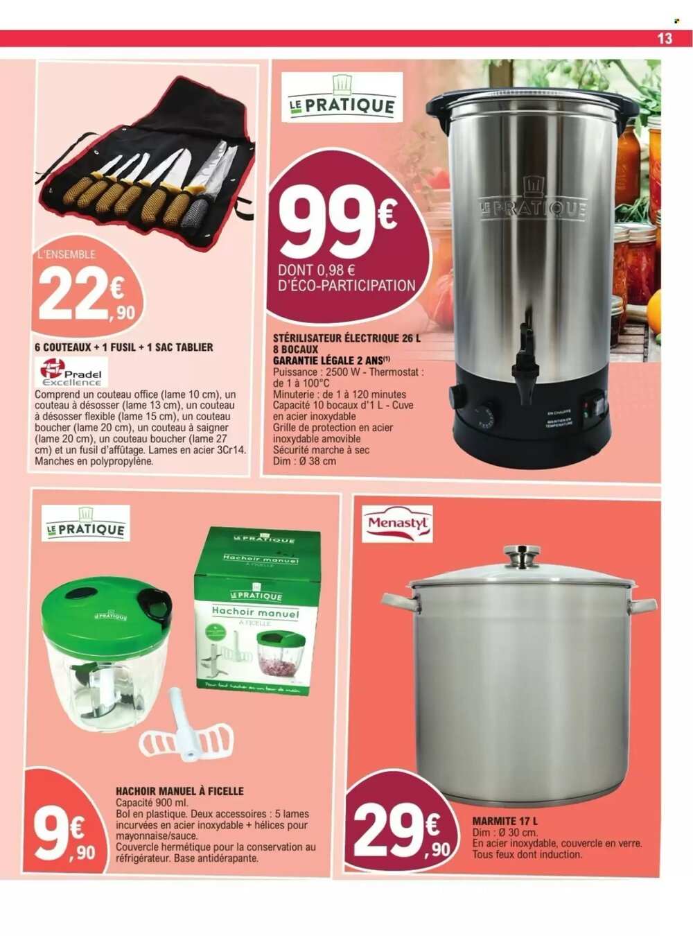 Prospectus promotionnel E.Leclerc valable à partir du 13/01/2026 - Page 13.