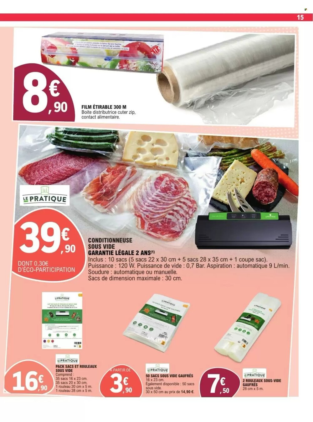 Prospectus promotionnel E.Leclerc valable à partir du 13/01/2026 - Page 15.