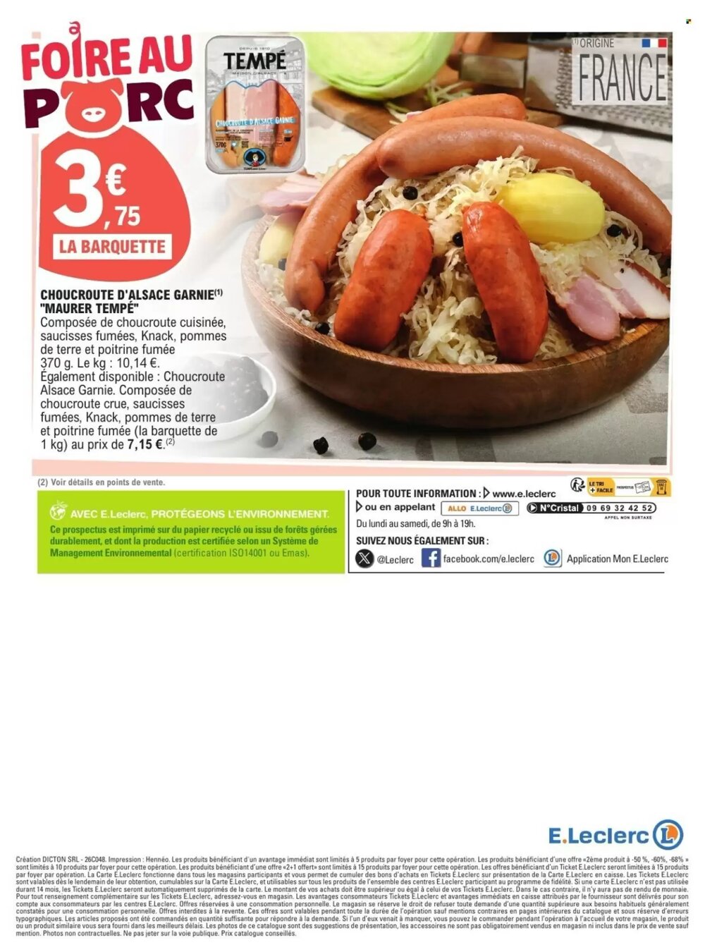Prospectus promotionnel E.Leclerc valable à partir du 13/01/2026 - Page 16.