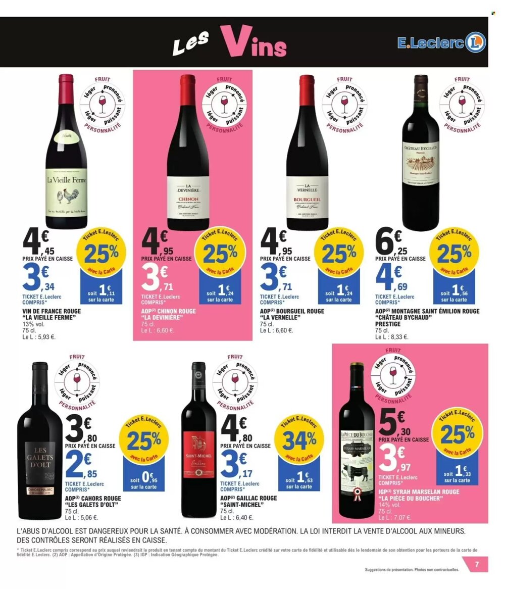 Prospectus promotionnel E.Leclerc valable à partir du 13/01/2026 - Page 7.