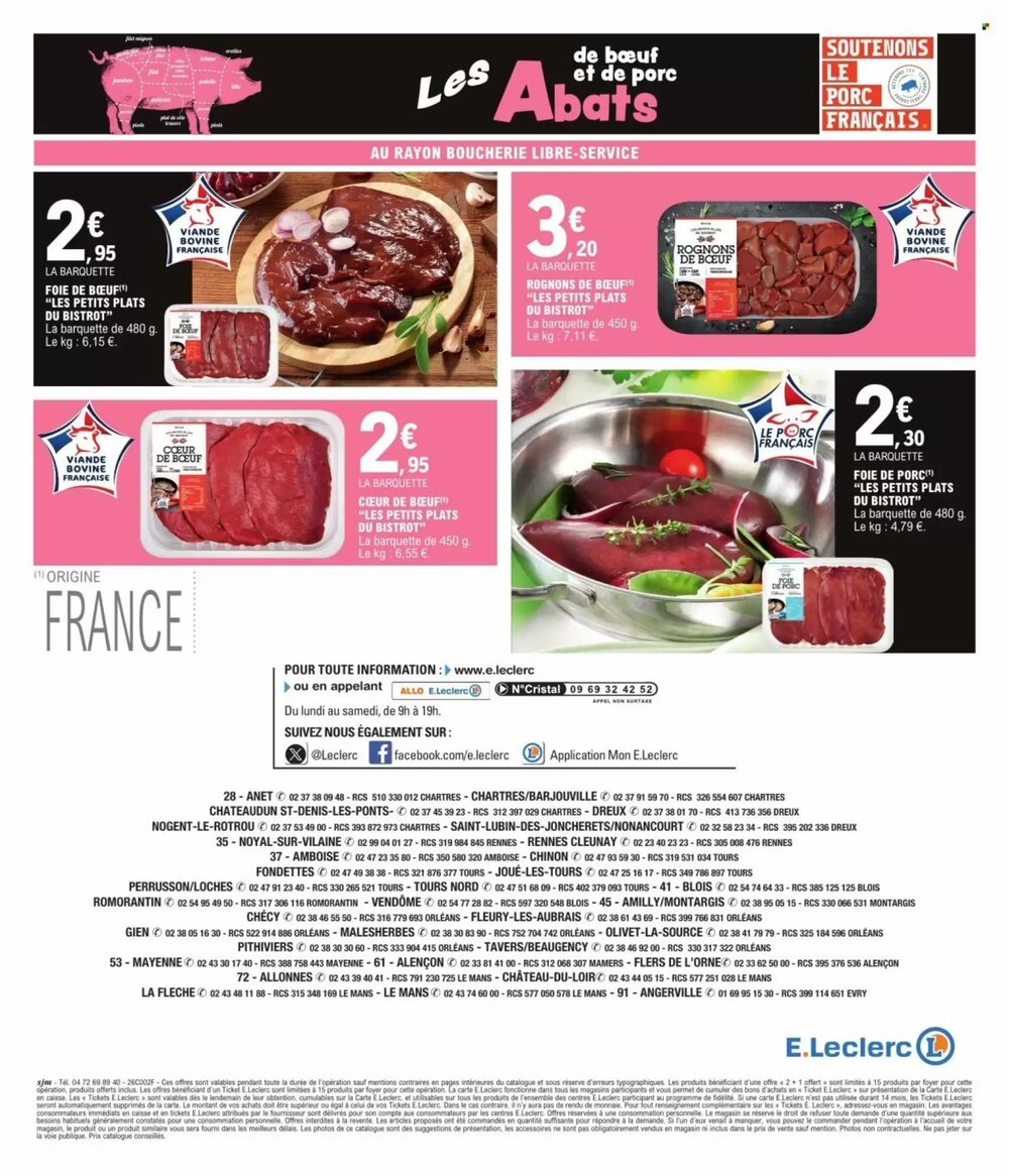 Prospectus promotionnel E.Leclerc valable à partir du 13/01/2026 - Page 8.