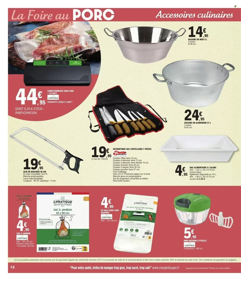 Prospectus promotionnel E.Leclerc valable à partir du 13/01/2026 - Page 10.