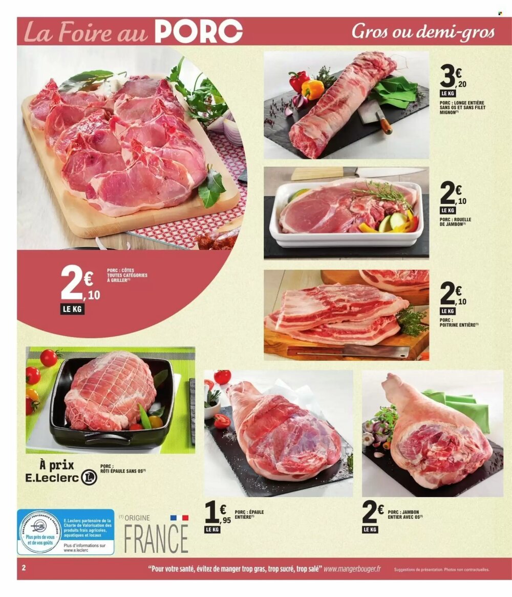 Prospectus promotionnel E.Leclerc valable à partir du 13/01/2026 - Page 2.