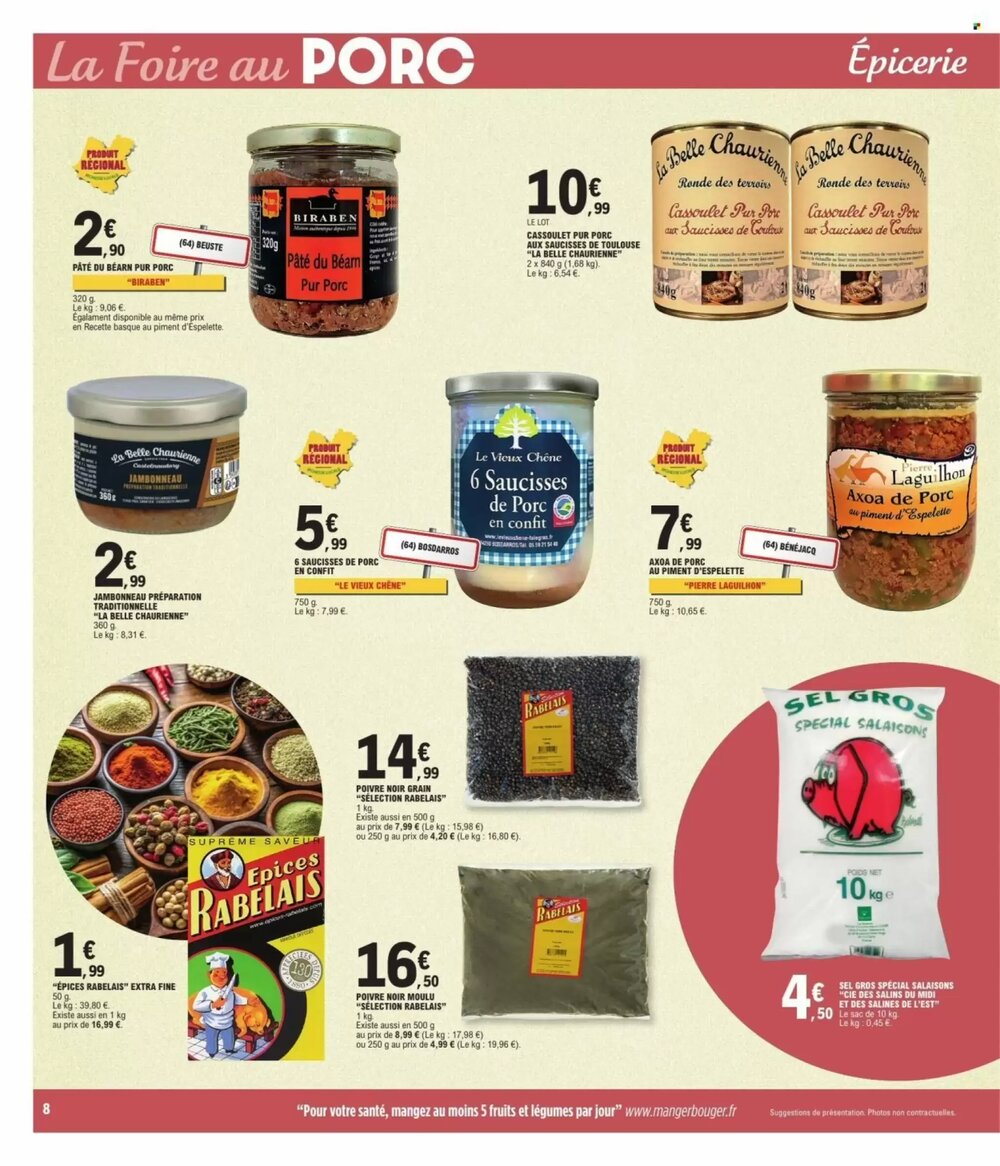 Prospectus promotionnel E.Leclerc valable à partir du 13/01/2026 - Page 8.