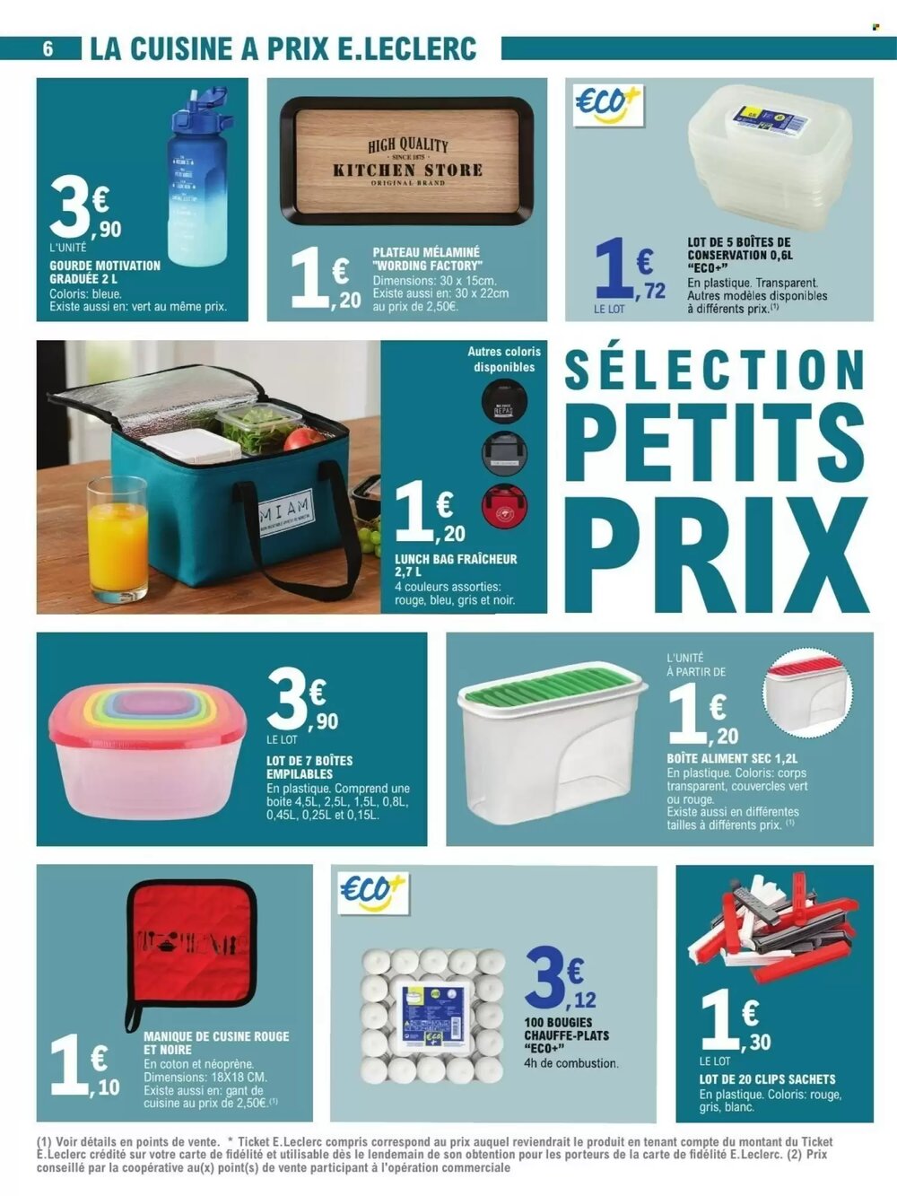 Prospectus promotionnel E.Leclerc valable à partir du 13/01/2026 - Page 6.