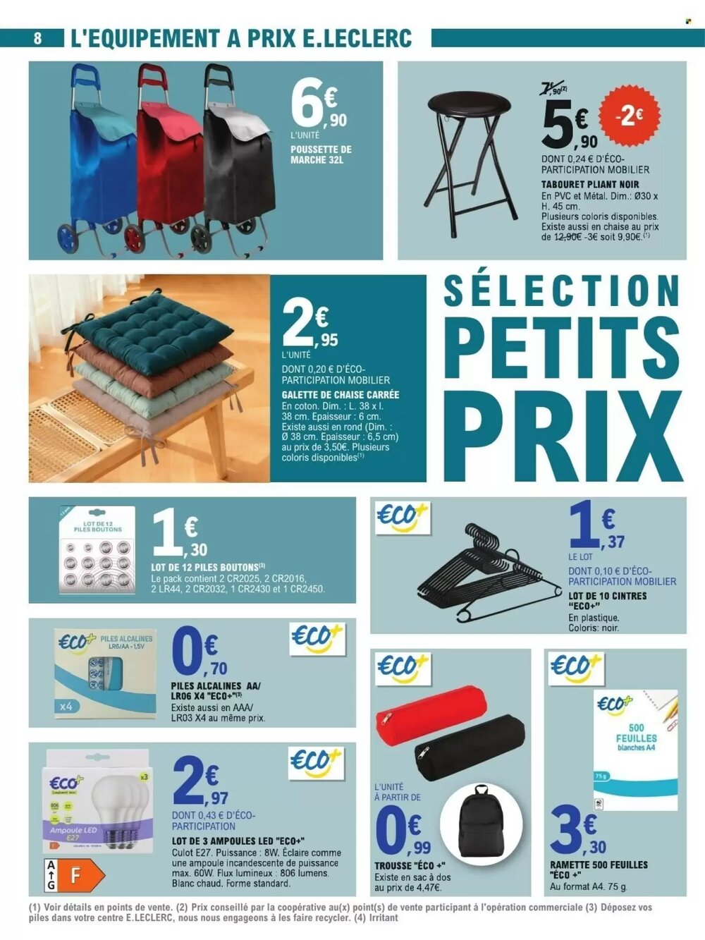 Prospectus promotionnel E.Leclerc valable à partir du 13/01/2026 - Page 8.