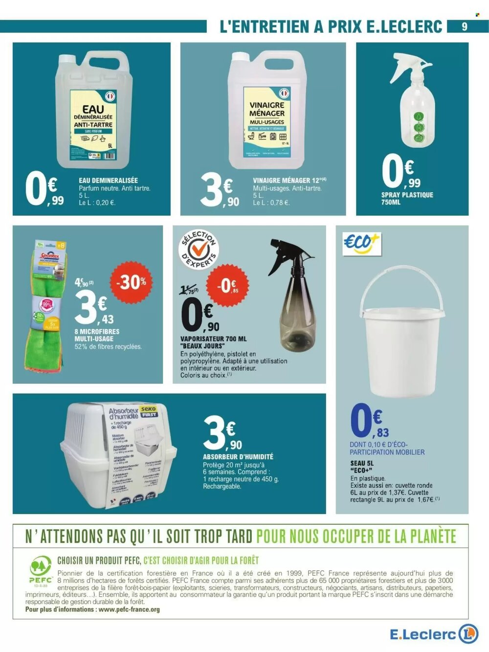 Prospectus promotionnel E.Leclerc valable à partir du 13/01/2026 - Page 9.