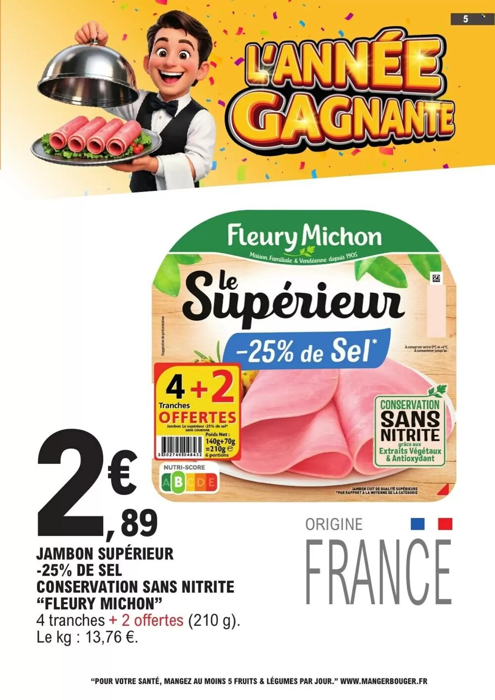 Prospectus promotionnel E.Leclerc valable à partir du 13/01/2026 - Page 5.