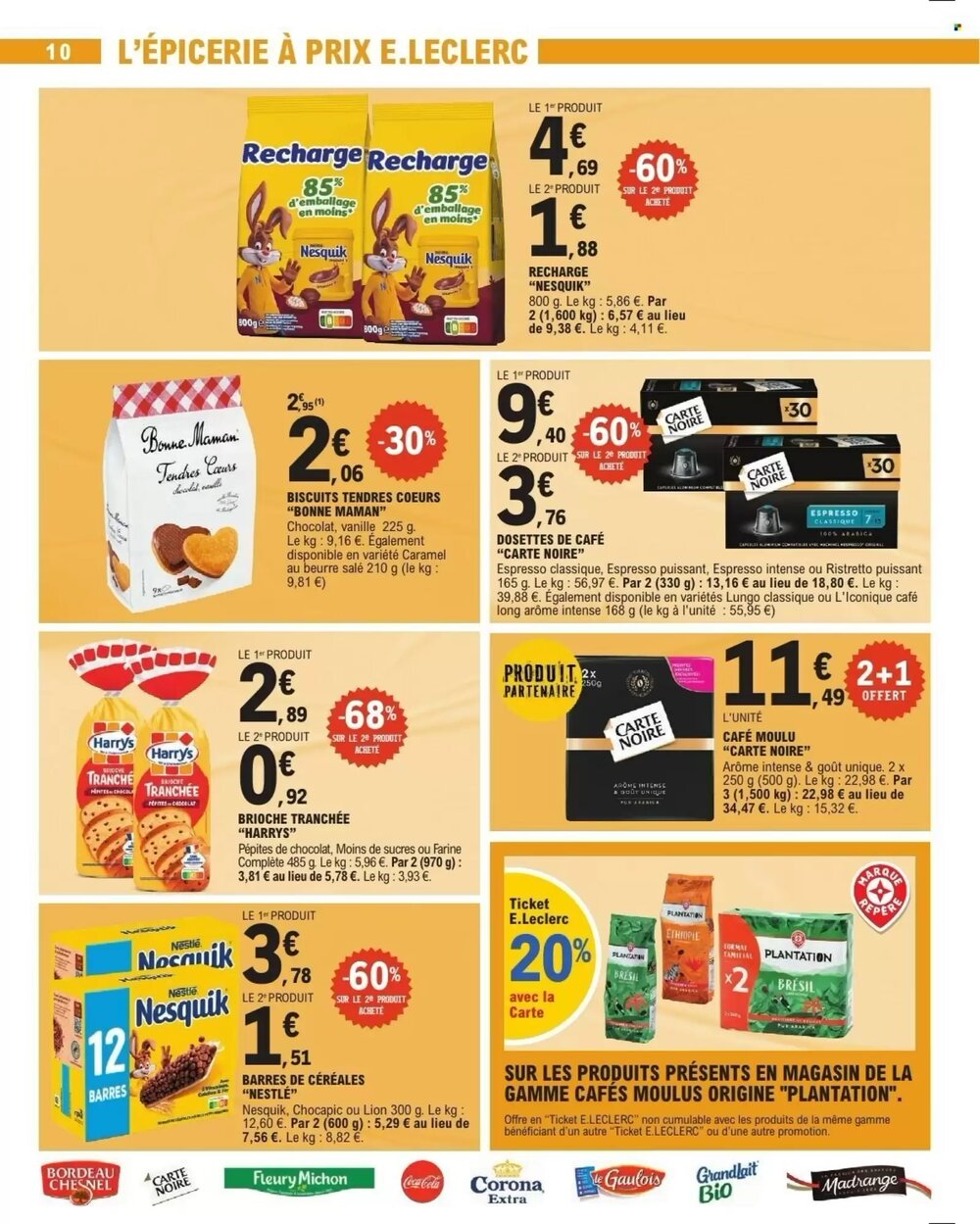 Prospectus promotionnel E.Leclerc valable à partir du 13/01/2026 - Page 10.
