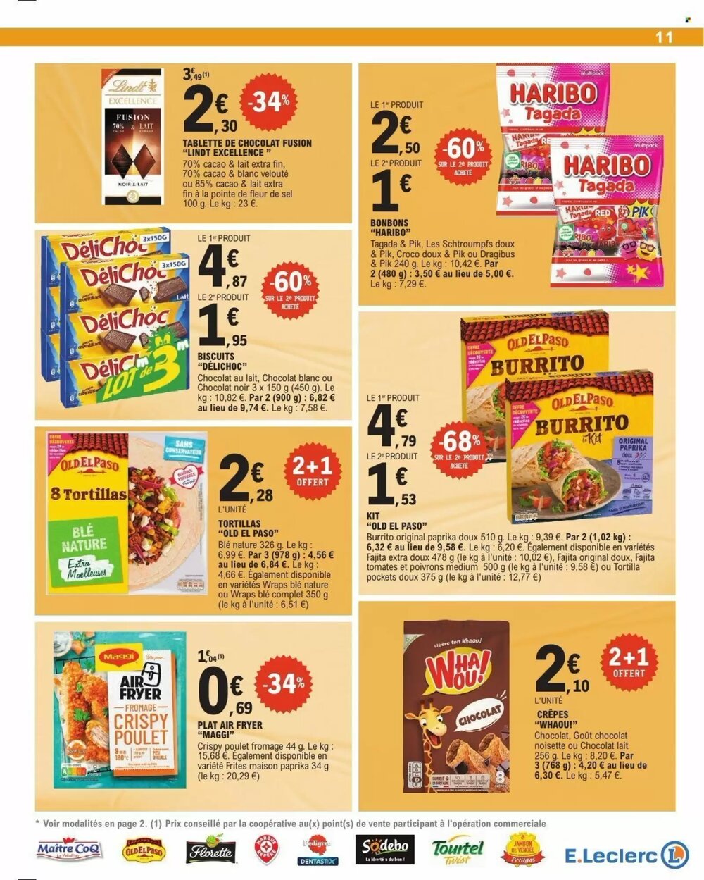 Prospectus promotionnel E.Leclerc valable à partir du 13/01/2026 - Page 11.