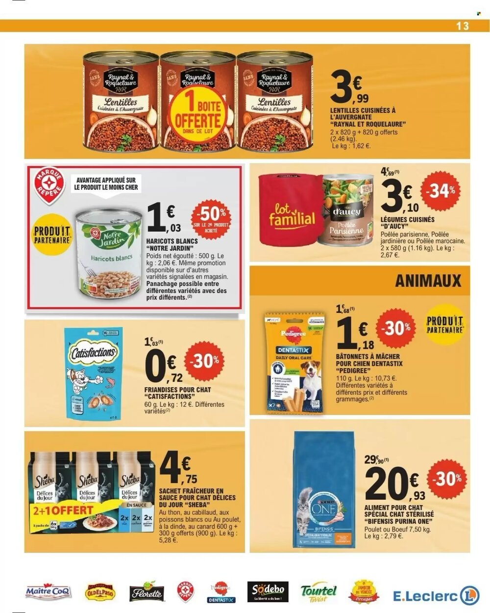 Prospectus promotionnel E.Leclerc valable à partir du 13/01/2026 - Page 13.