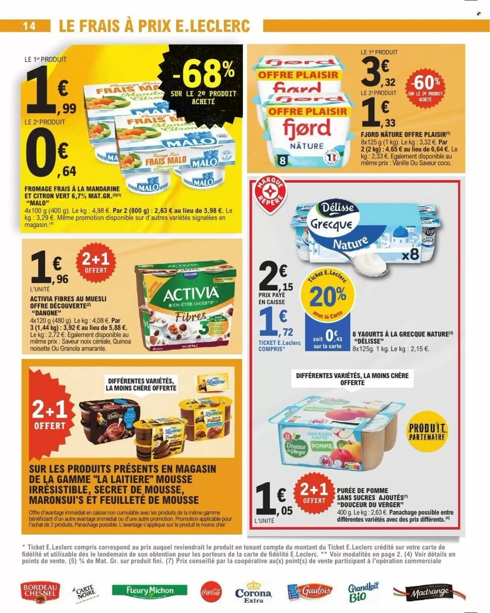 Prospectus promotionnel E.Leclerc valable à partir du 13/01/2026 - Page 14.