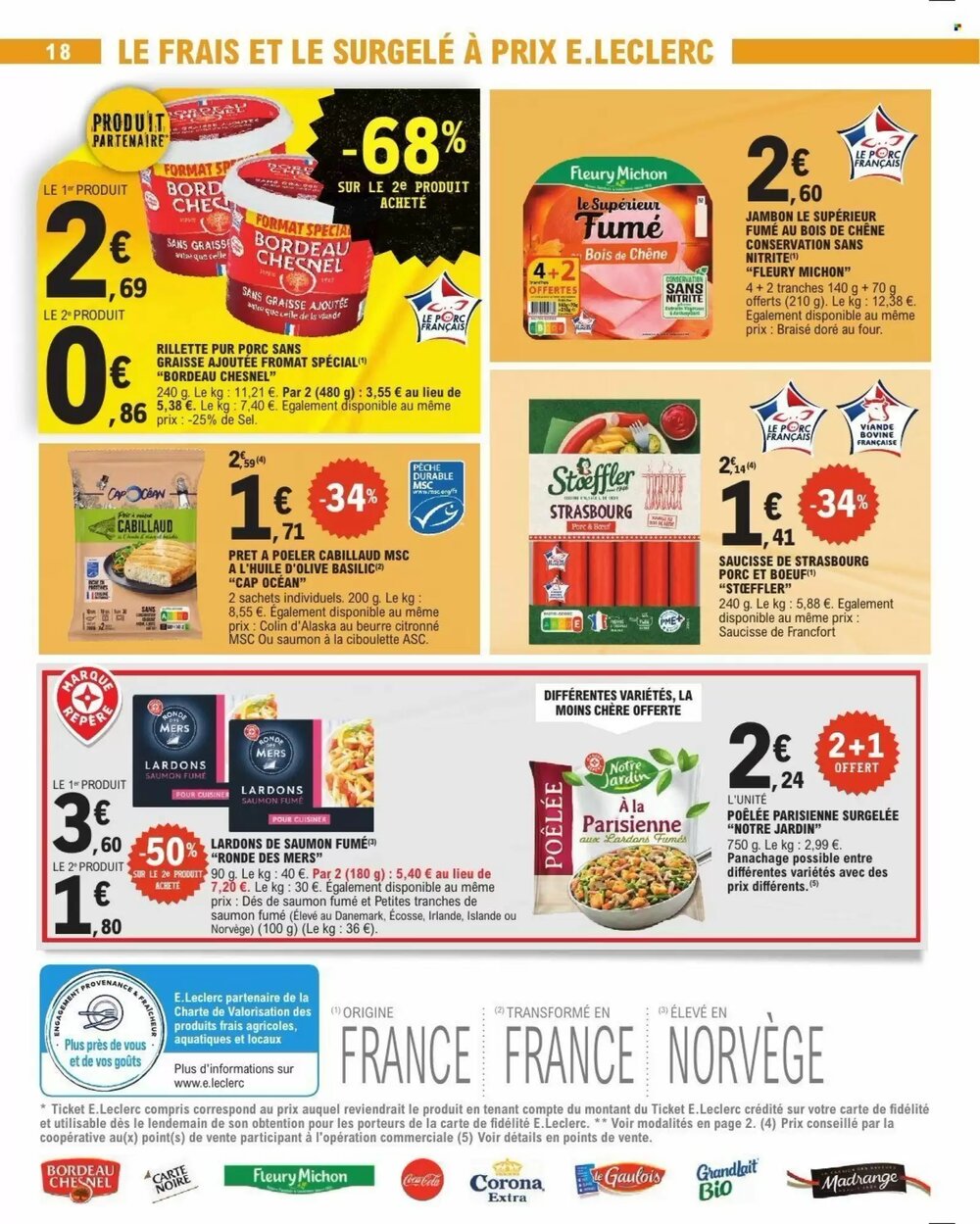 Prospectus promotionnel E.Leclerc valable à partir du 13/01/2026 - Page 18.