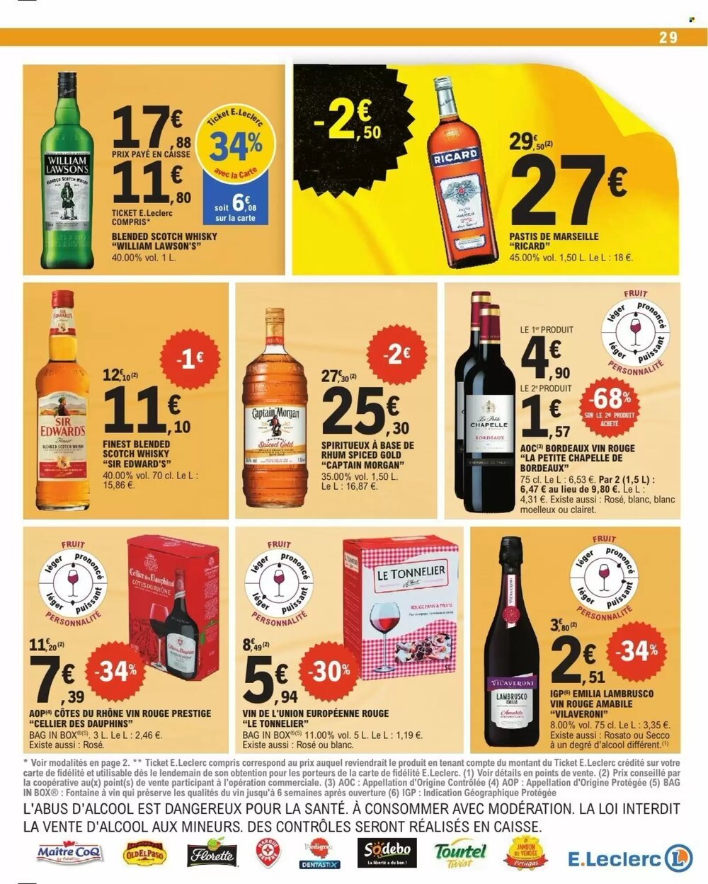 Prospectus promotionnel E.Leclerc valable à partir du 13/01/2026 - Page 29.