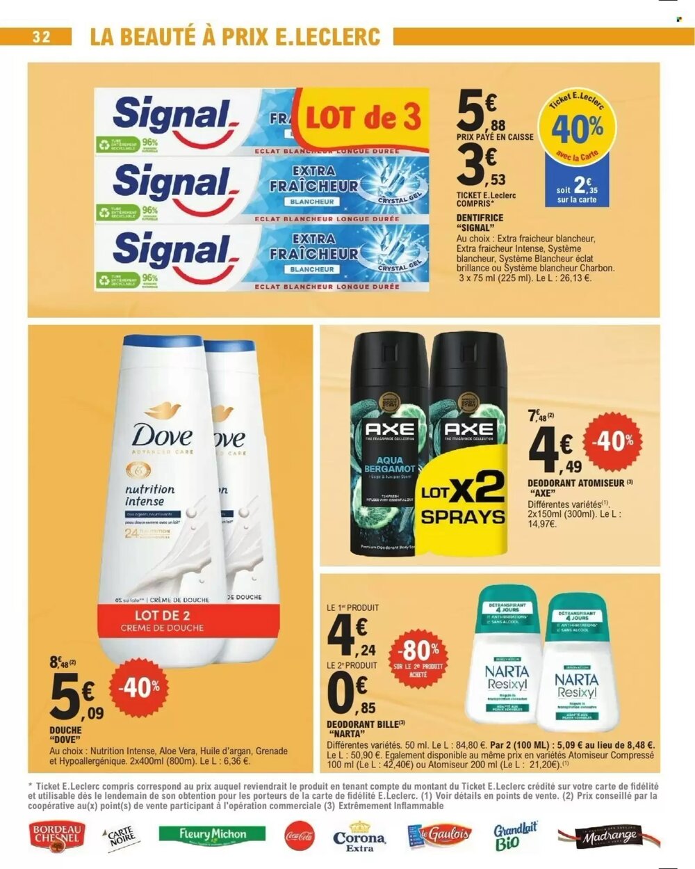 Prospectus promotionnel E.Leclerc valable à partir du 13/01/2026 - Page 32.