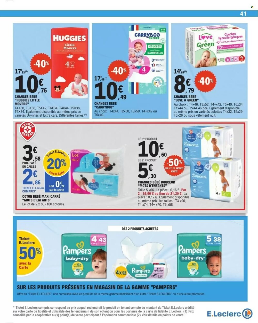 Prospectus promotionnel E.Leclerc valable à partir du 13/01/2026 - Page 41.